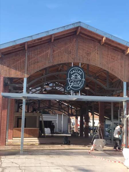 création et fabrication enseigne mairie ou collectivité saint médard en jalles 