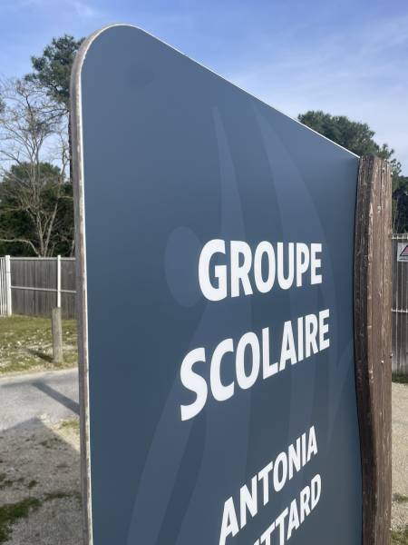 Impression et pose d'adhésif grand format pour une municipalité